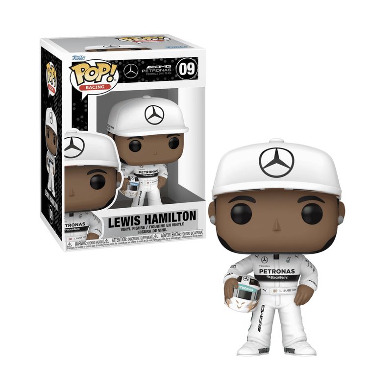 FUNKO - Lewis Hamilton with Helmet Funko Pop 9 Formula 1 Original