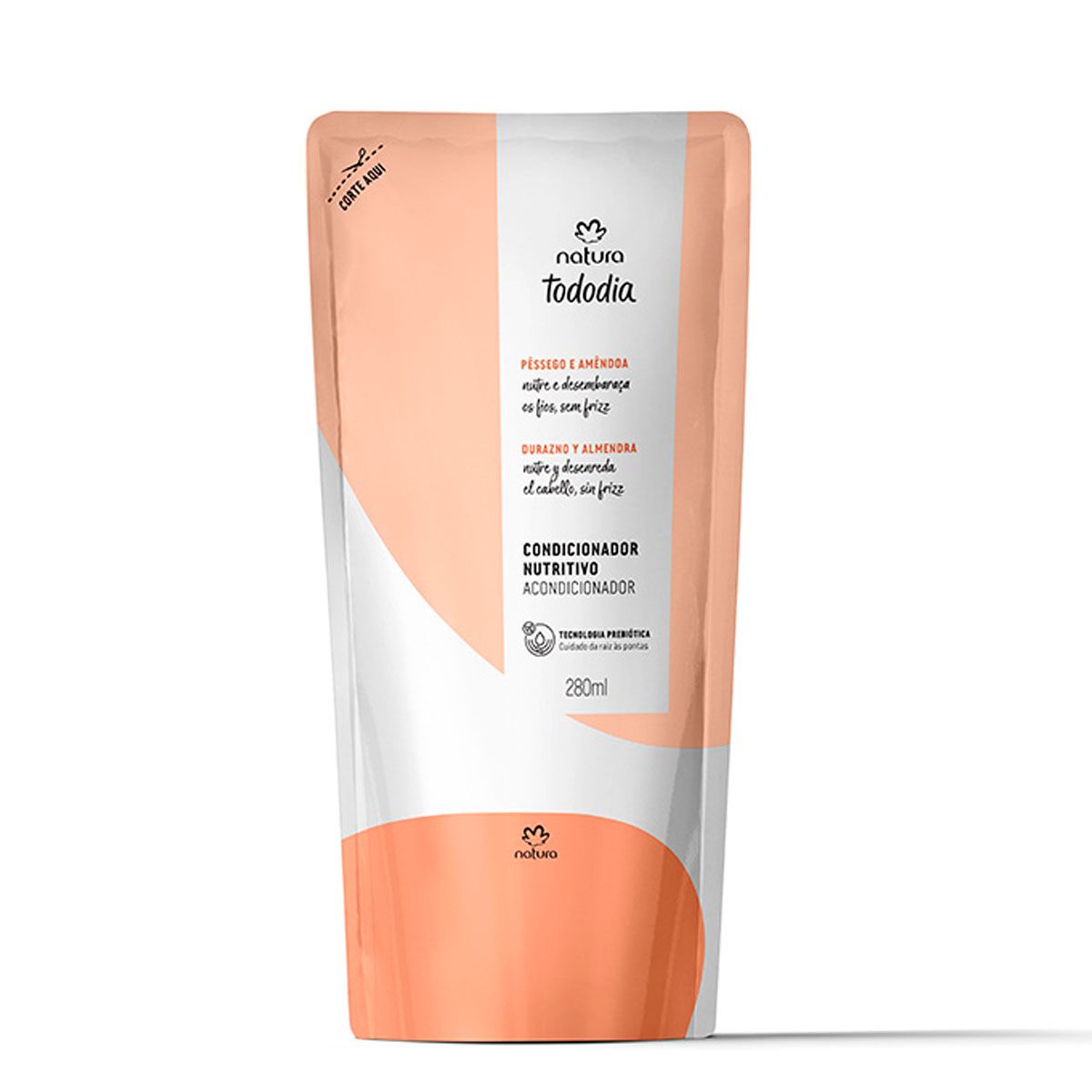 NATURA - Repuesto Acondicionador Nutritivo Tododia durazno y almendra