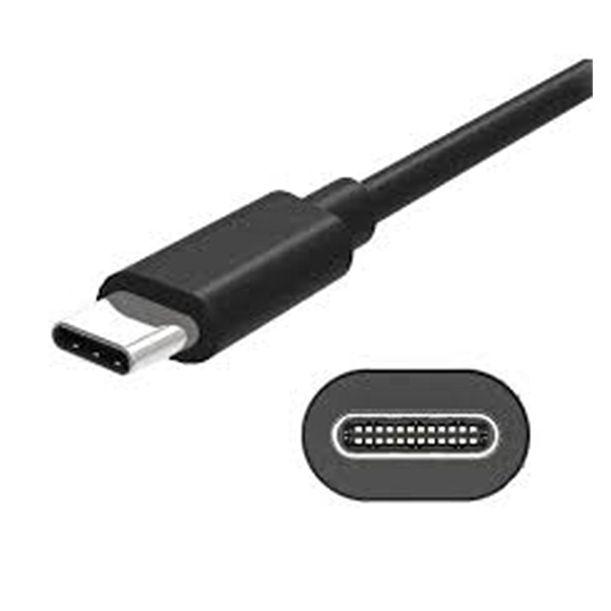 GENERICO - Cargador de pared 18W Turbo Cable Tipo Usb a C para moto Carga Rápida