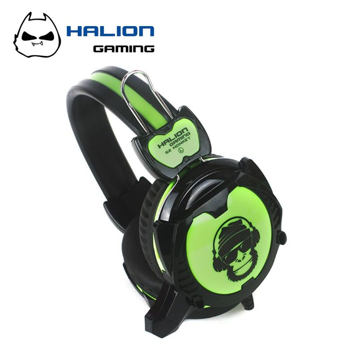HALION - Audifono Gamer Halion Ha-s2 Monkey - VERDE