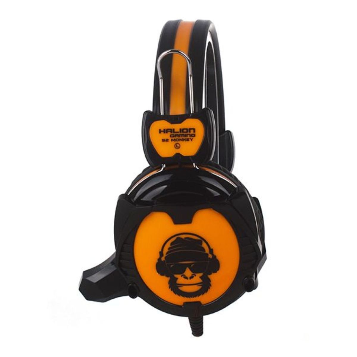 HALION - Audifono Gamer Halion Ha-s2 Monkey - Anaranjado