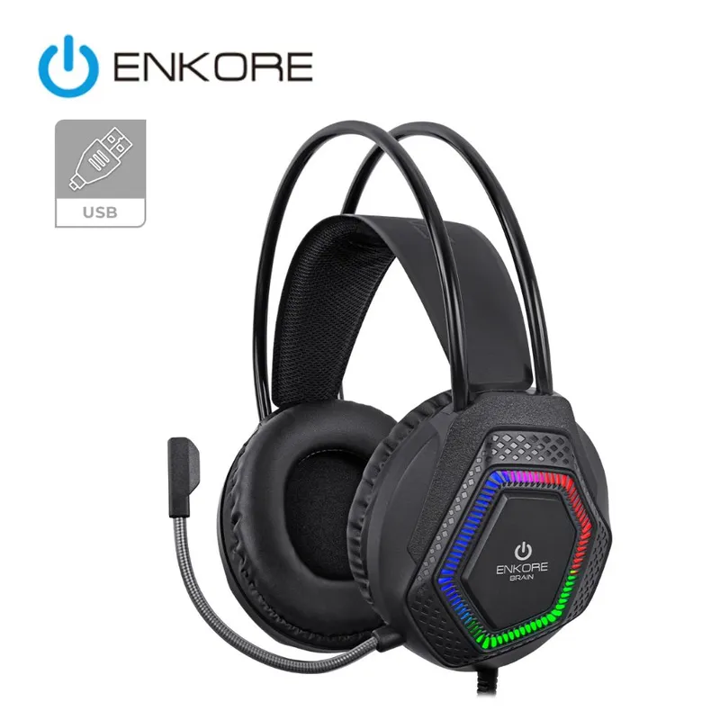 ENKORE - Audífonos Gamer Enkore Brain Con Micrófono EKHG1009U