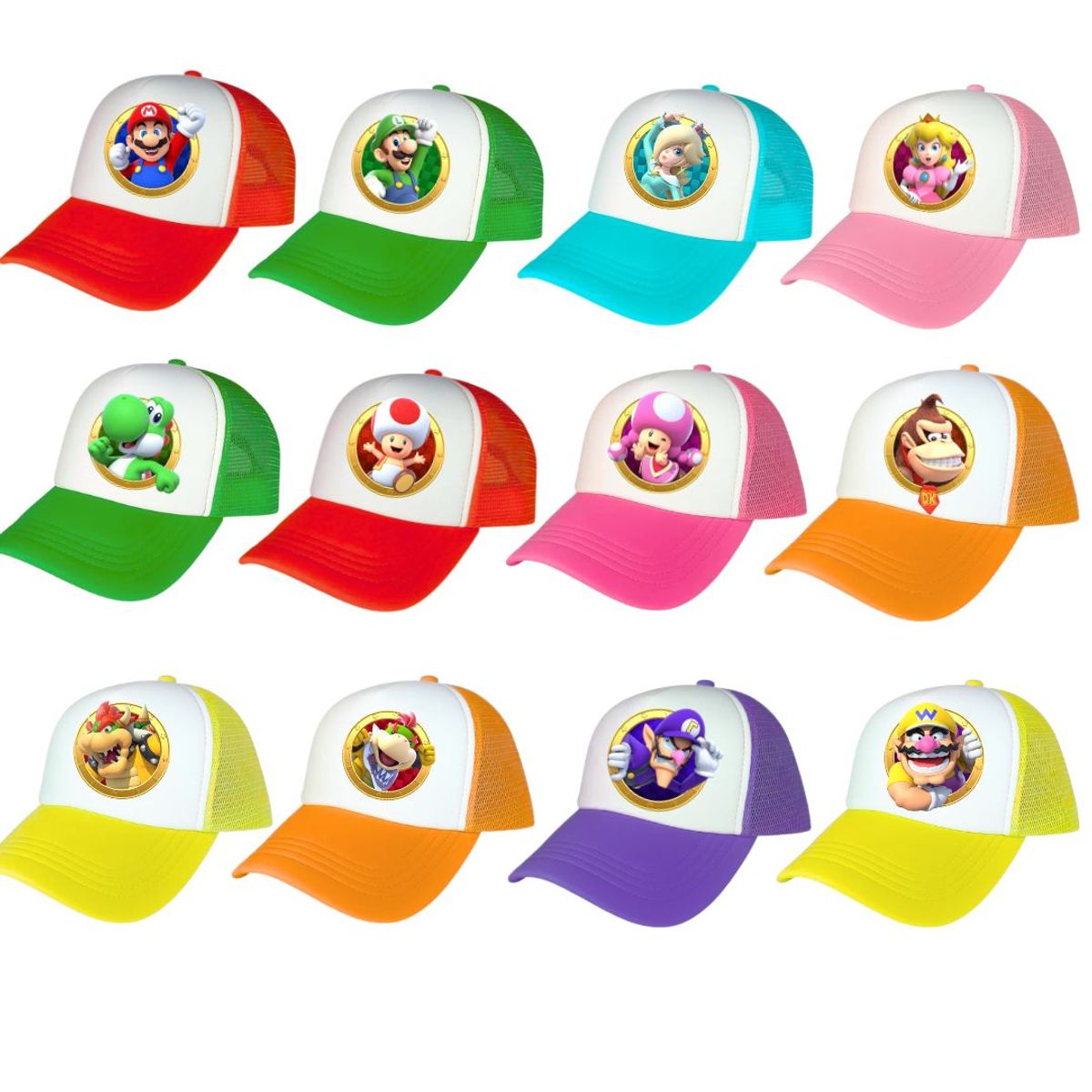 GENERICO - Gorra Mario Bro Rojo Peluche - Niños y Adultos