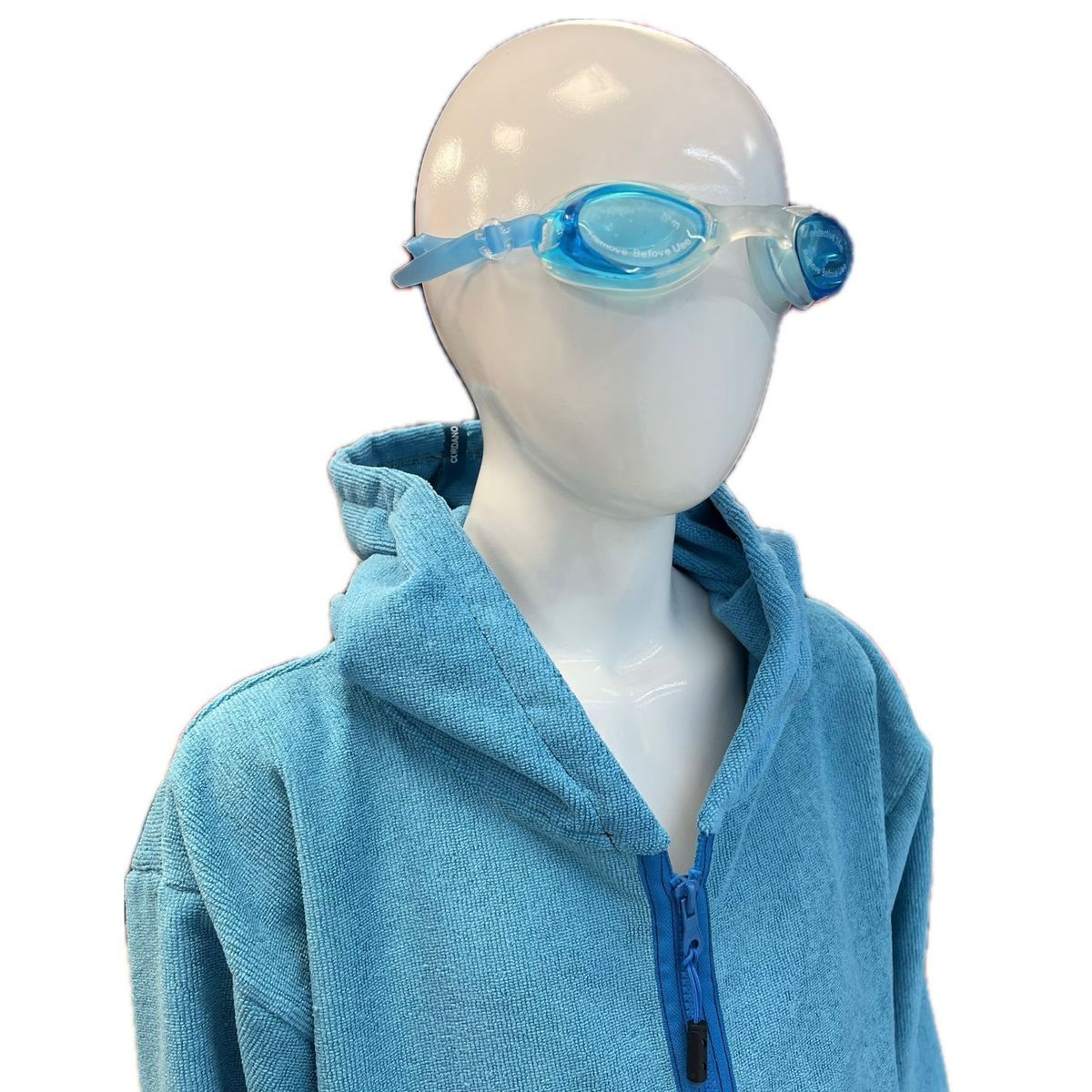 GENERICO - BATA CAMBIADOR PARCA CORDANO TURQUESA S 9 a 11 AÑOS UNISEX.