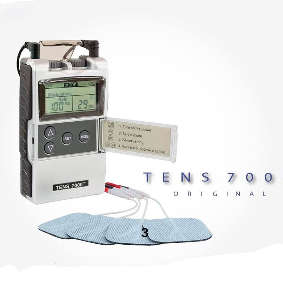 GENERICO - Electroestimulador Muscular TEENS 7000