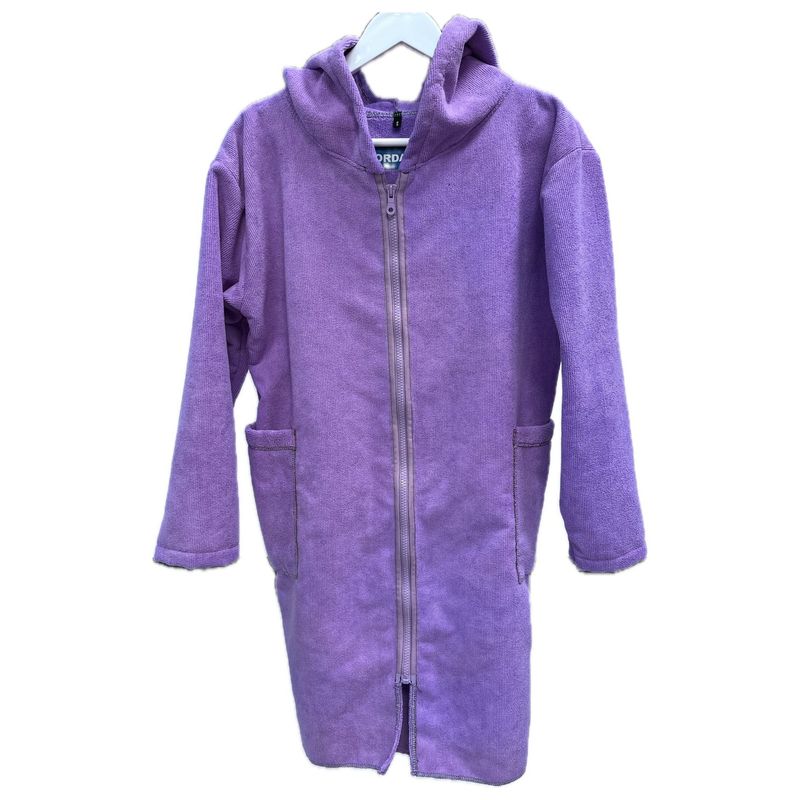 GENERICO - BATA CAMBIADOR PARCA LILA TALLA NIÑOS 5 a 7 AÑOS.