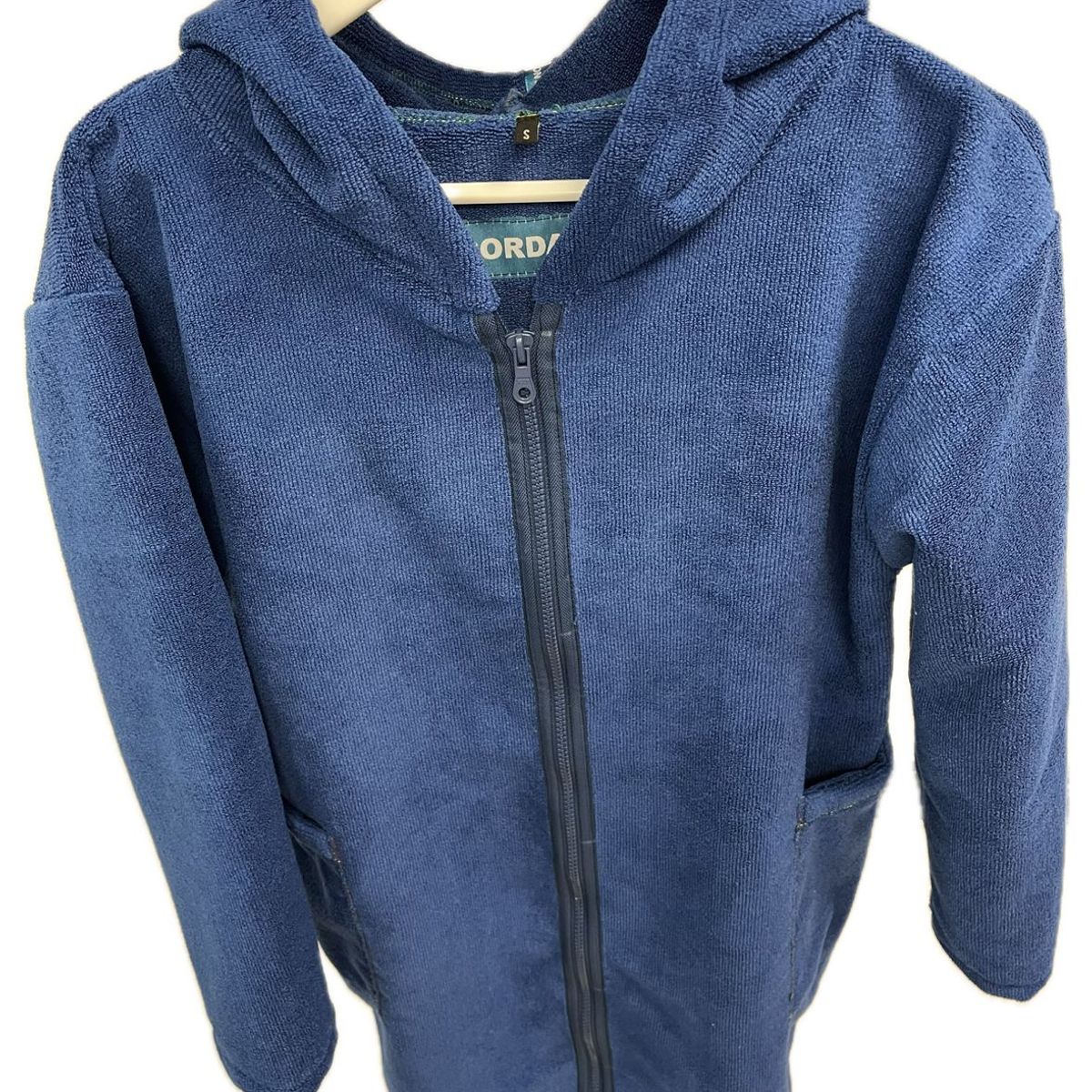 GENERICO - BATA CAMBIADOR AZUL PARCA CORDANO NIÑOS 5 a 7 años UNISEX.