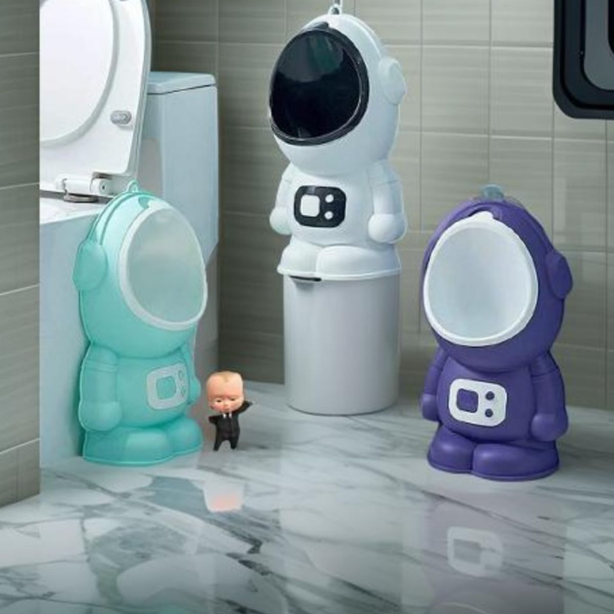 GENERICO - INODORO DE SIMULACIÓN PARA NIÑOS VERDE AQUA