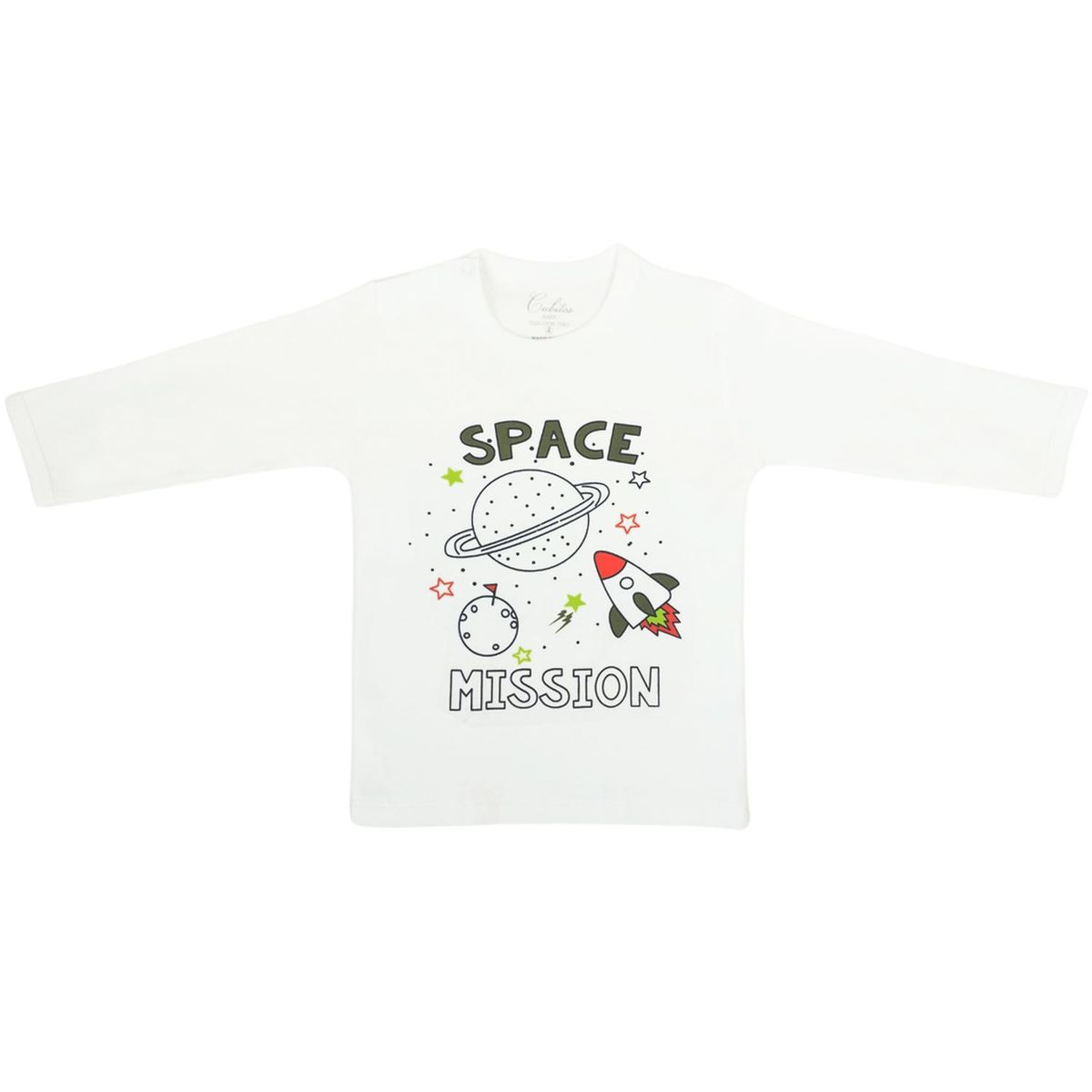 GENERICO - Conjunto Franela reactiva - 3 piezas - Space - Verde