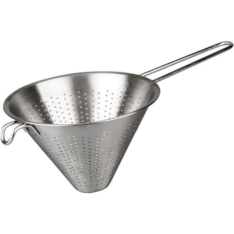 GENERICO - Colador Chino de Acero Inoxidable 22 cm