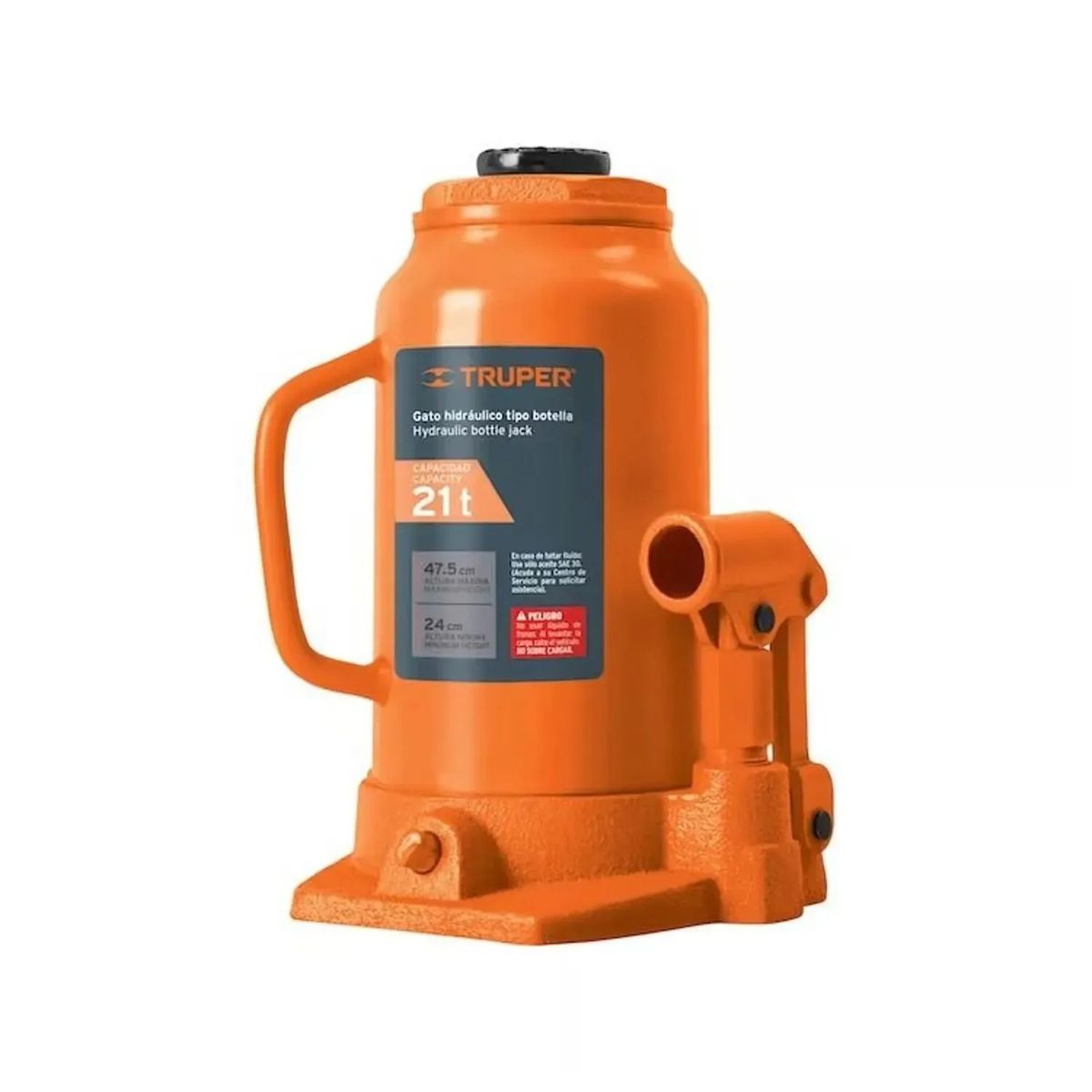 TRUPER - Gata Hidráulica Truper Tipo Botella de 21Toneladas