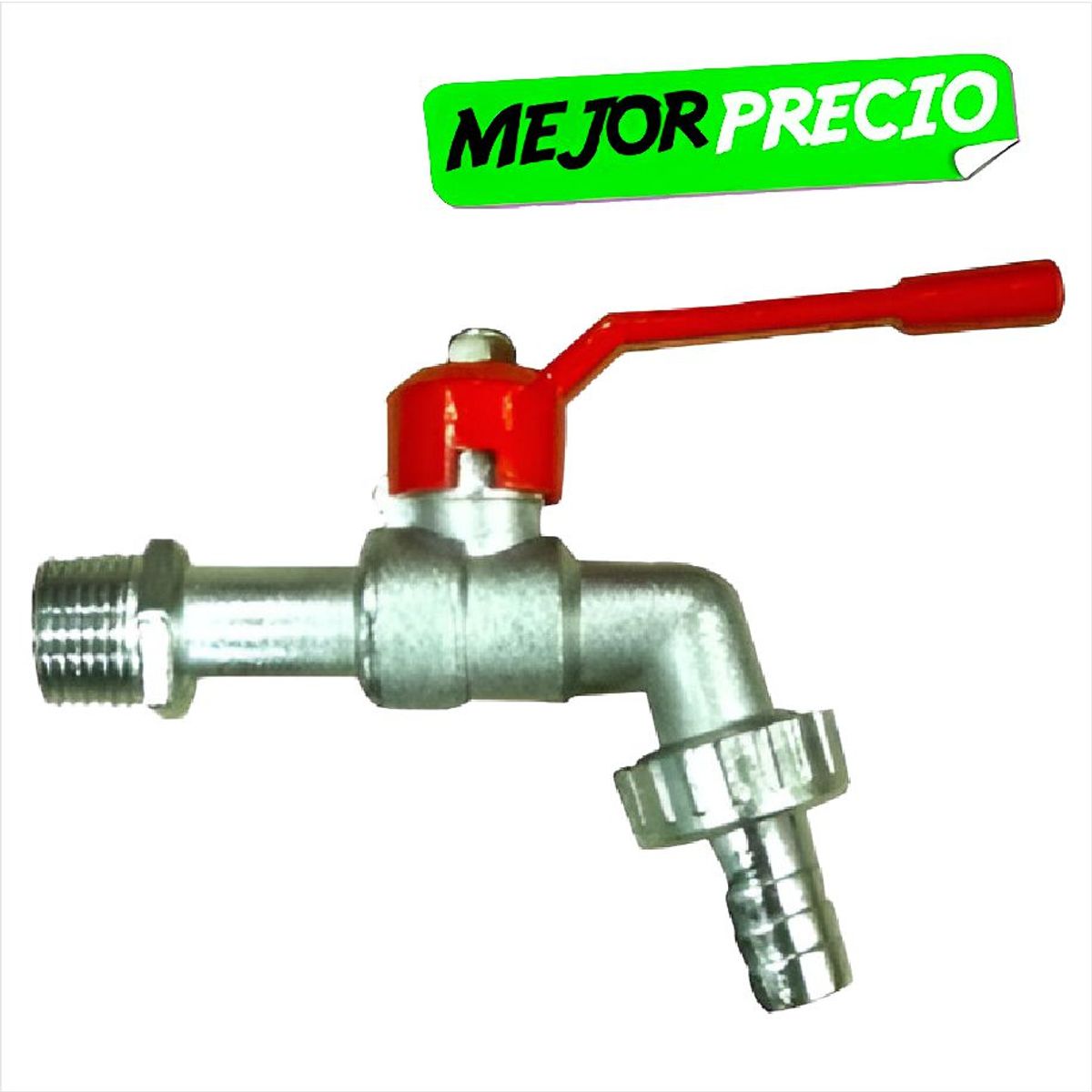 GENERICO - CAÑO JARDIN Y LAVANDERIA CROMADO ½”