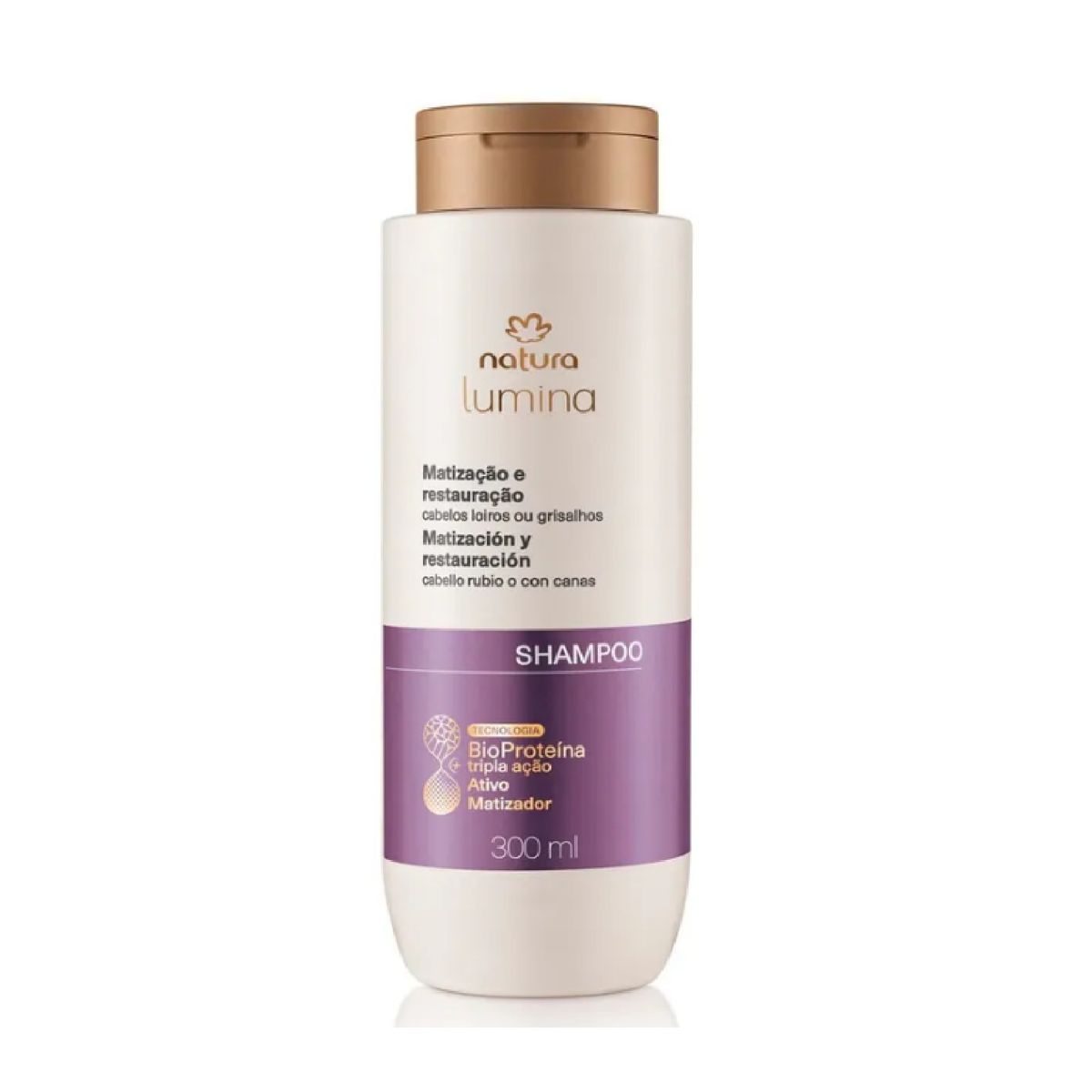 NATURA - Shampoo matizacion y restauracion lumina 300ml Natura