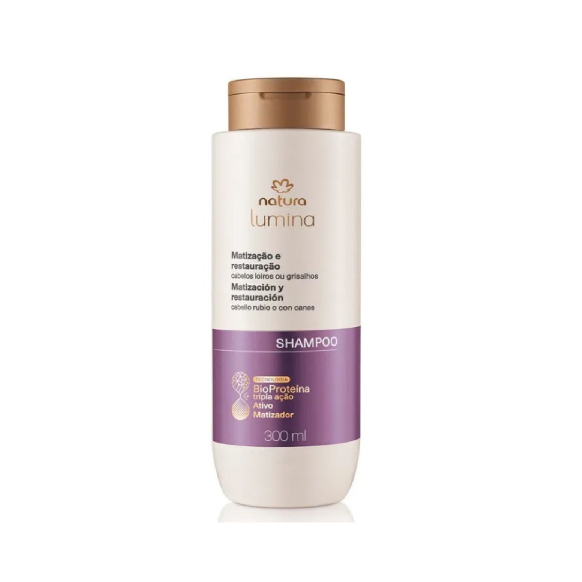 NATURA - Shampoo matizacion y restauracion lumina 300ml Natura