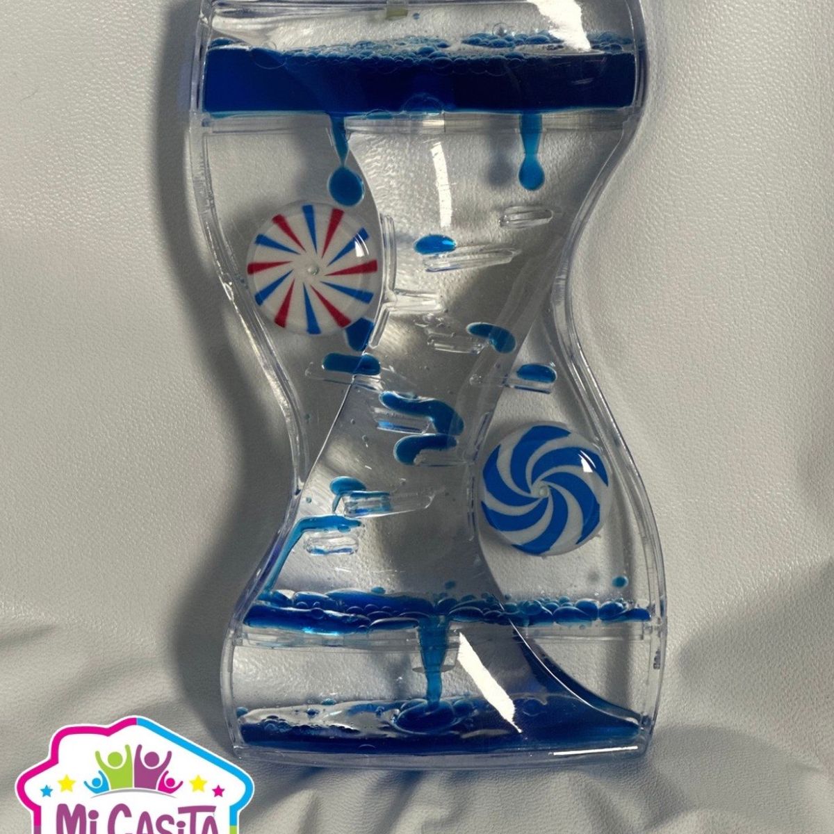 GENERICO - Botella de la calma Espiral Azul