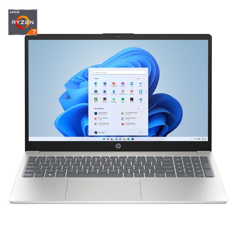 HP - HP Laptop 15-fc0012la Ryzen 7 7730U 15.6" 16GB DDR4 512GB