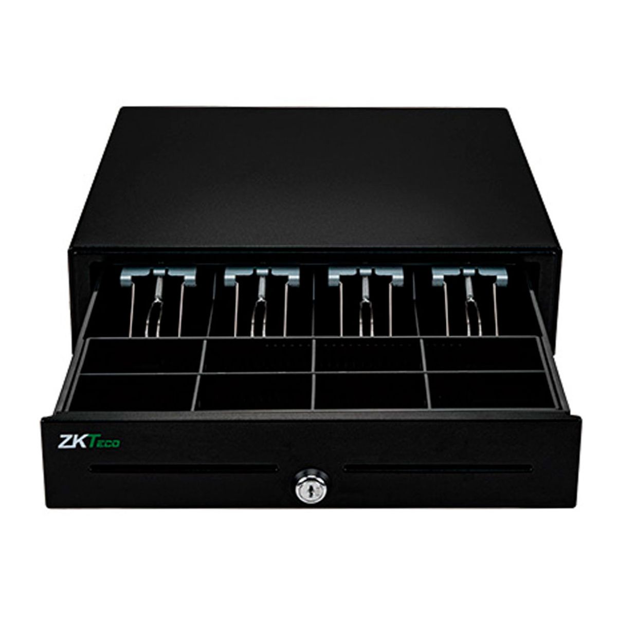 ZKTECO - ZKTECO ZKC0408 Caja metálica para efectivo con 4 espacios