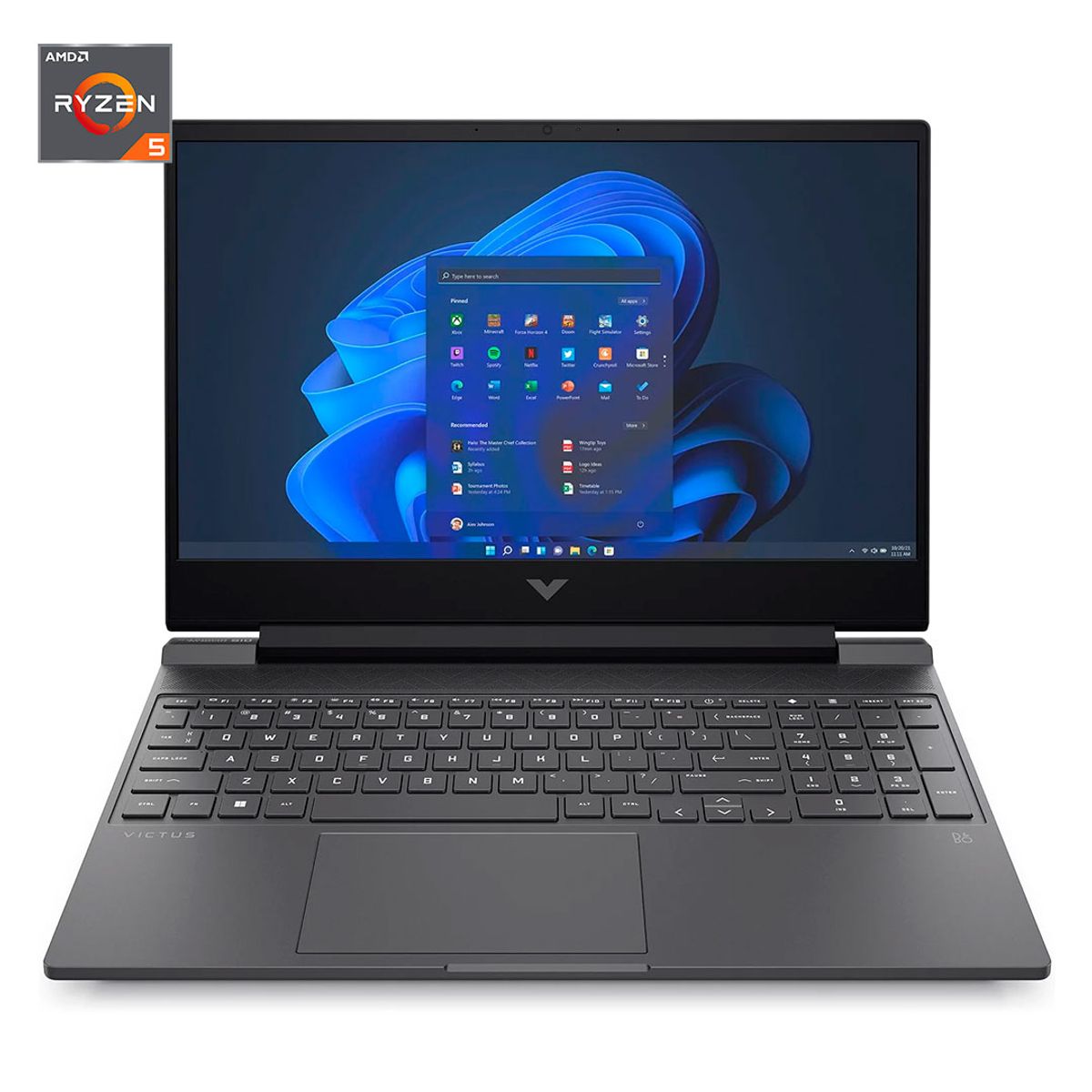 HP - HP Laptop Victus 15-FB2063DX Ryzen 7 5800HS 15.6" 8GB 512GB