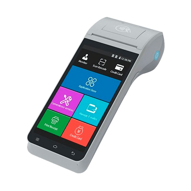 ZKTECO - ZKTECO ZKH300 Terminal Pos Para Ventas Portátil Android 90