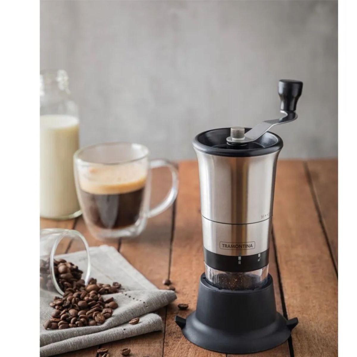 TRAMONTINA - MOLINILLO DE CAFÉ REALCE – CON MOLINO DE CERÁMICA 61769000