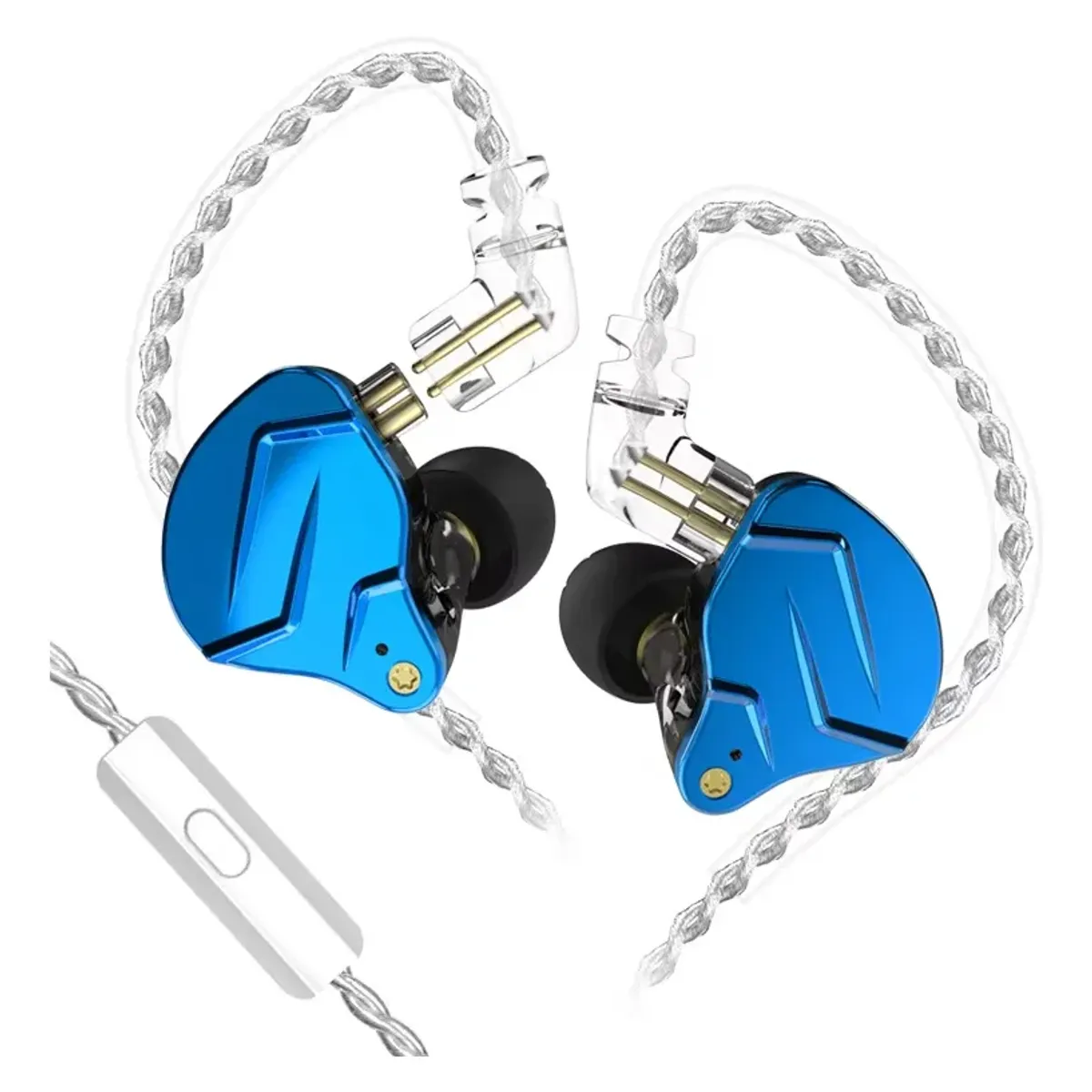 KZ - Auriculares Kz Zsn Pro X Dual Magnetic HiFi con Mic - Azul