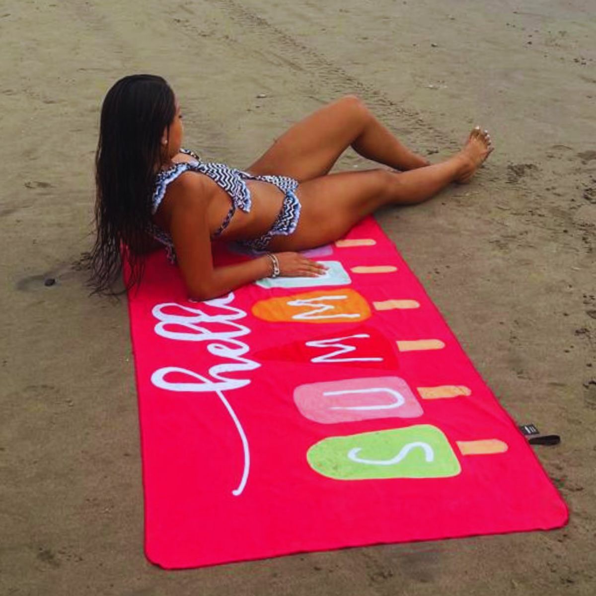 INDEPENDIENTE - Toalla Playera de Microfibra Hello Summer Valuma