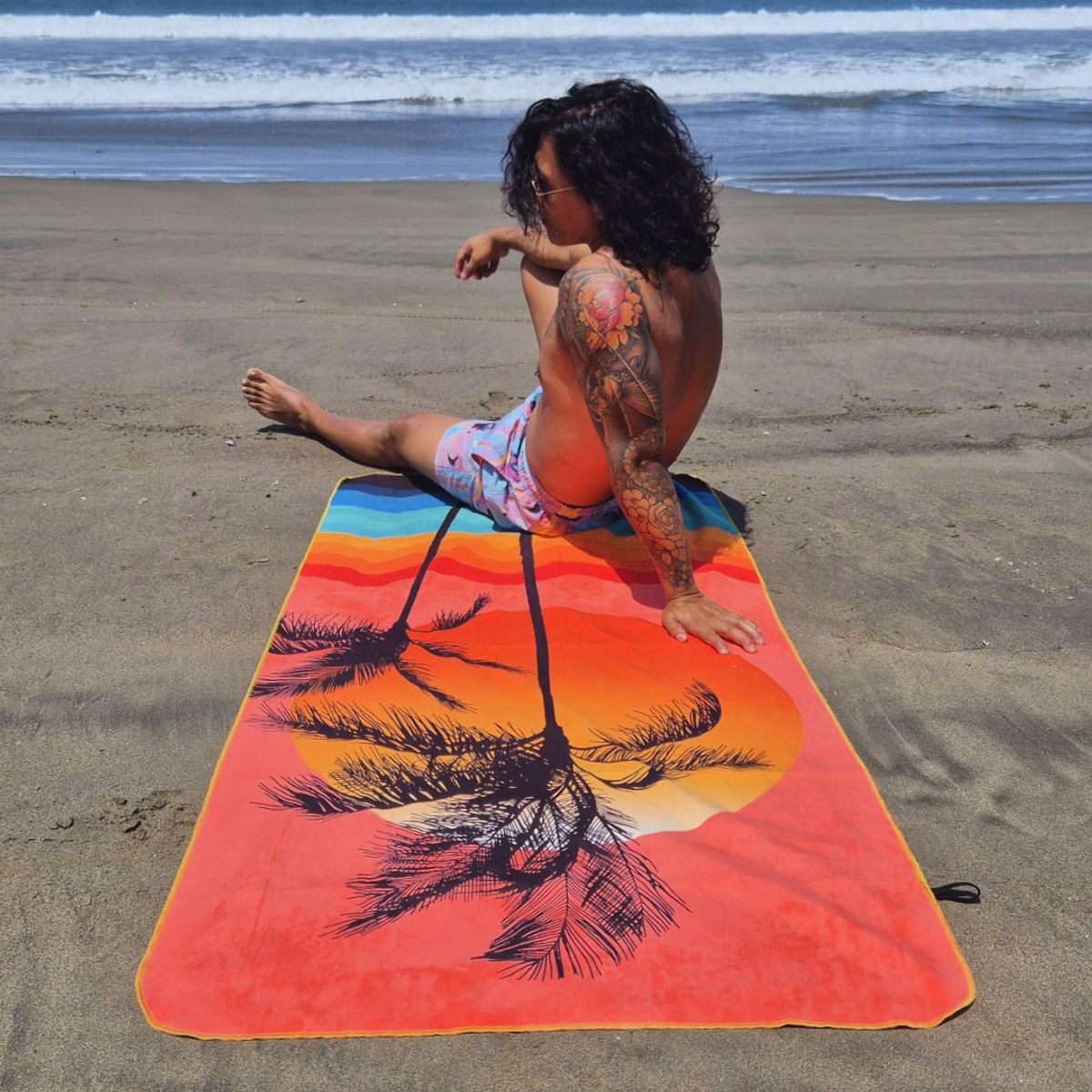 INDEPENDIENTE - Toalla Playera de Microfibra Sunset Valuma