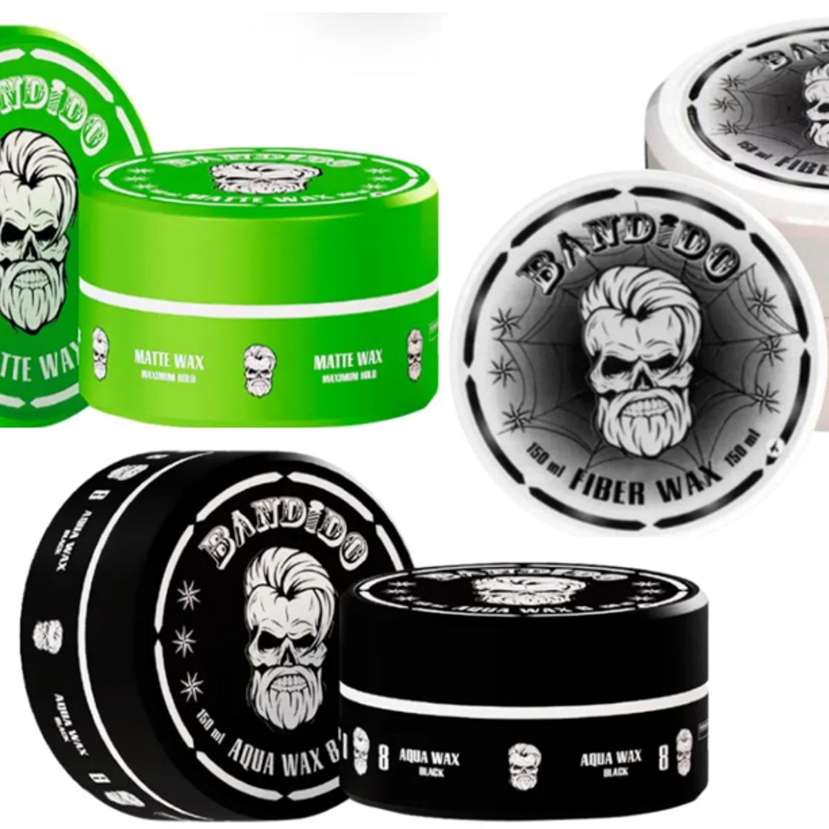 GENERICO - Pack 3 Bandido Cera para el cabello