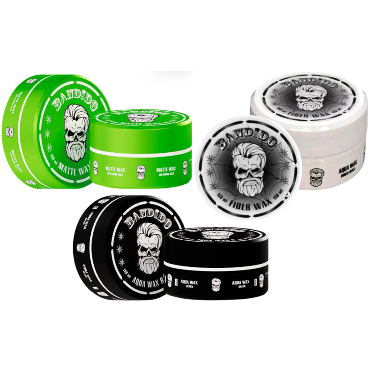 GENERICO - Pack 3 Bandido Cera para el cabello