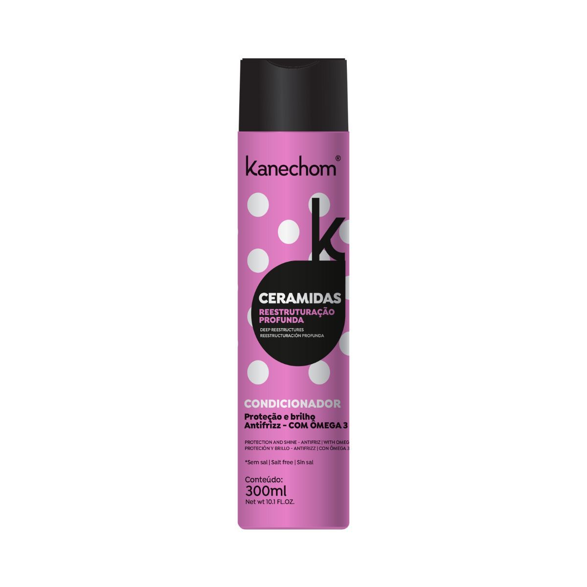 KANECHOM - Shampoo Acondicionador Ceramidas Kanechom 300ml Duo Pack + Dispensador