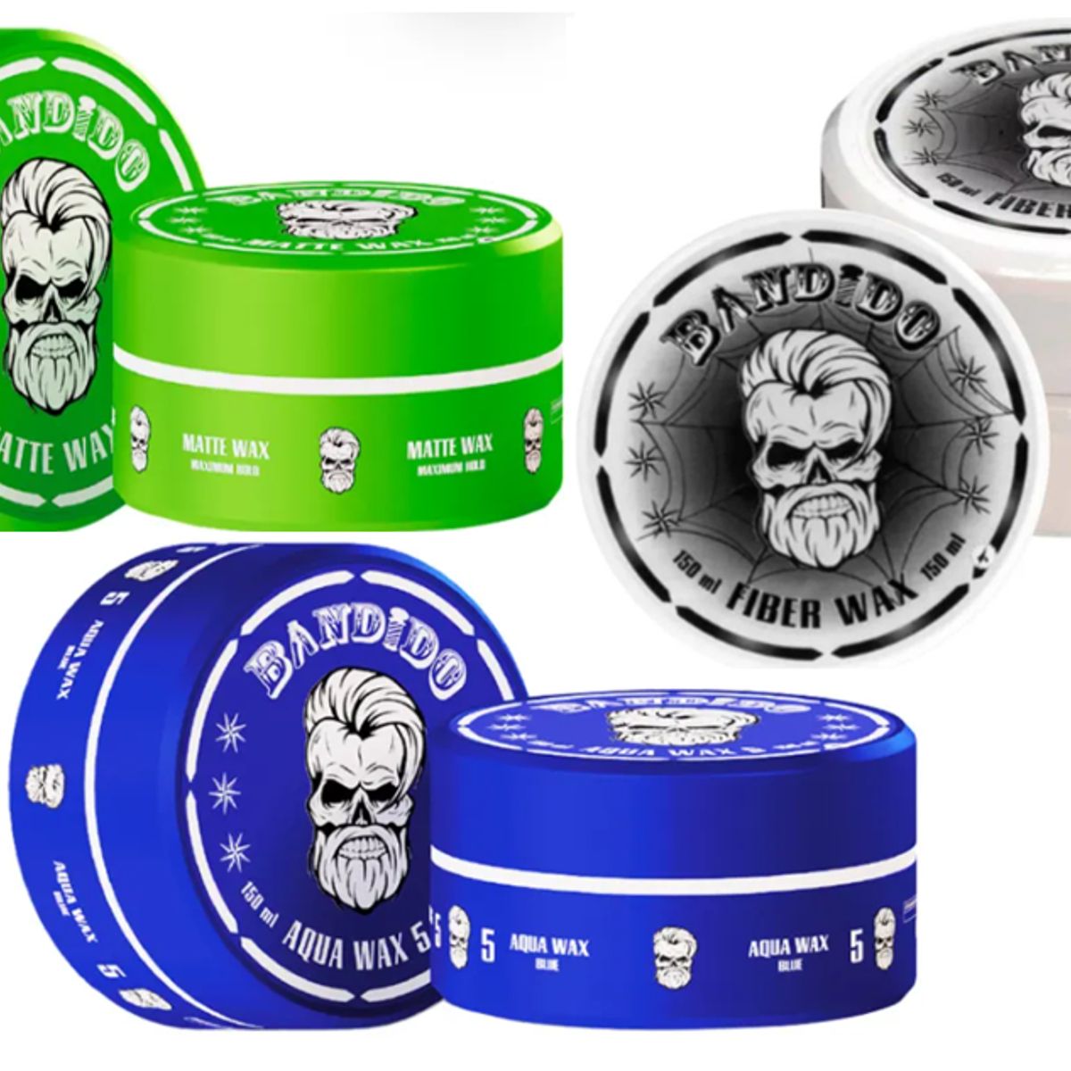 GENERICO - Pack 3 Bandido Cera para el cabello