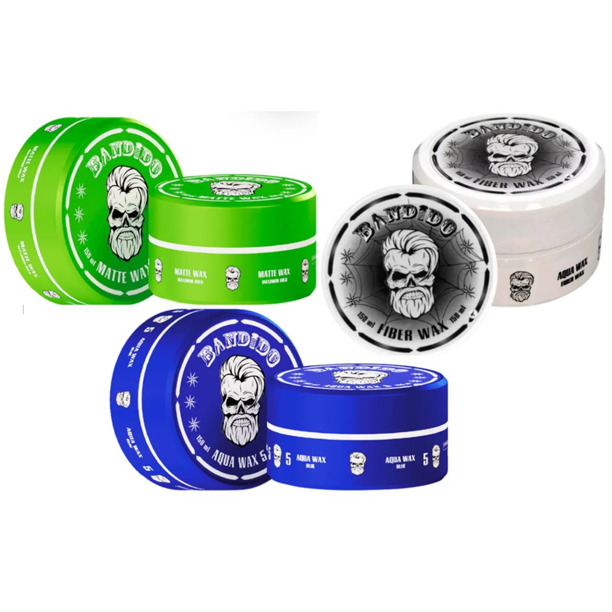 GENERICO - Pack 3 Bandido Cera para el cabello