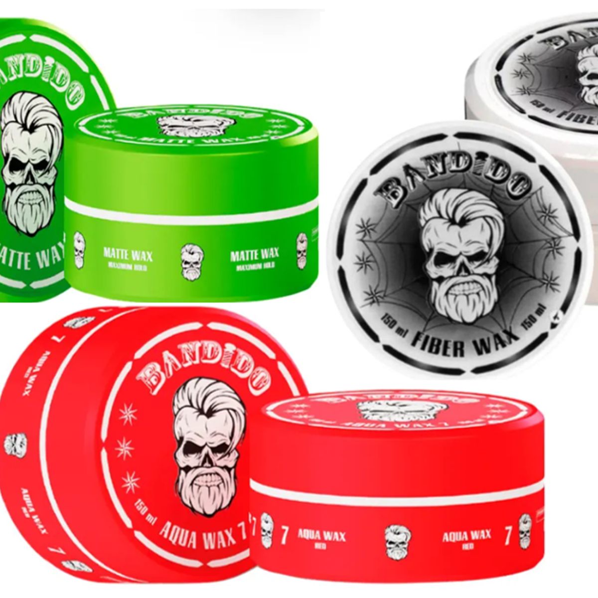 GENERICO - Pack 3 Bandido Cera para el cabello