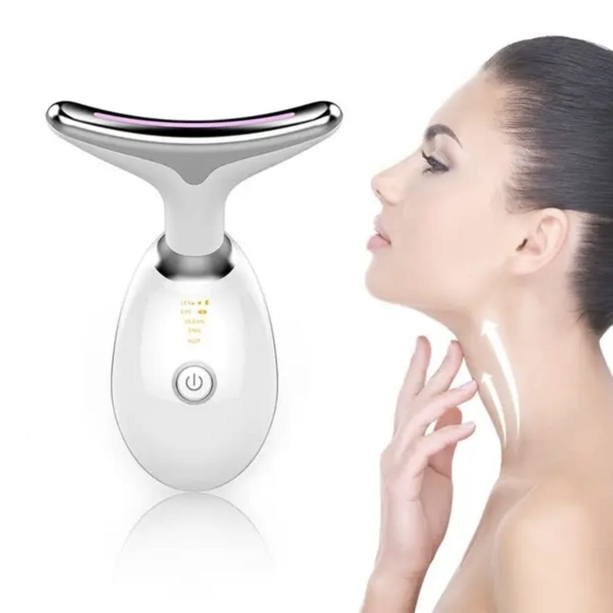 GENERICO - Masajeador RF Led Reductor de Arrugas y Papada