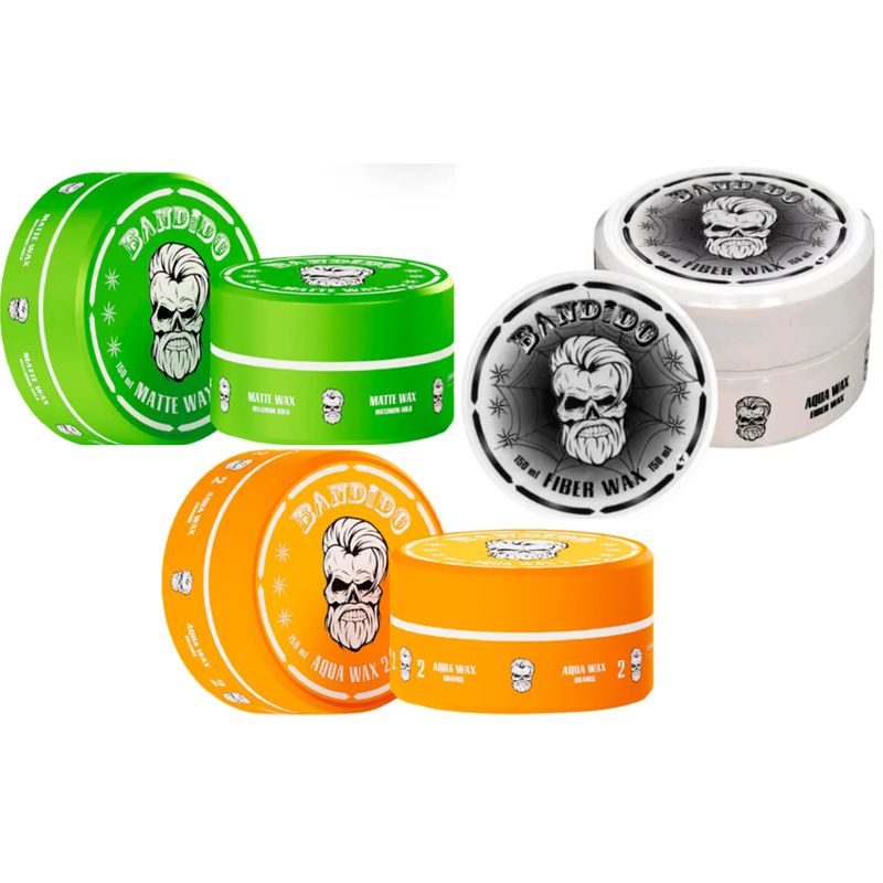 GENERICO - Pack 3 Bandido Cera para el cabello