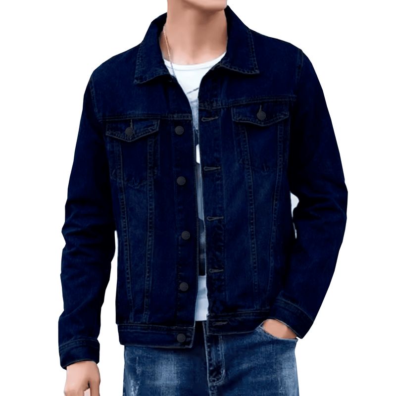 ELEMENT SPECIAL EDITION - Casaca Jeans Premium Urban luxury  Estilo Imparable y Resistencia Total