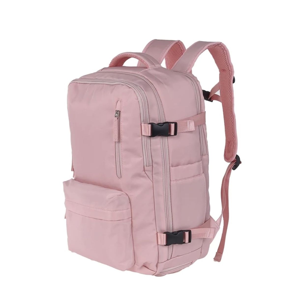 KUZLER - Mochila de viaje deportiva cabinera grande espaciosa rosada Kuzler