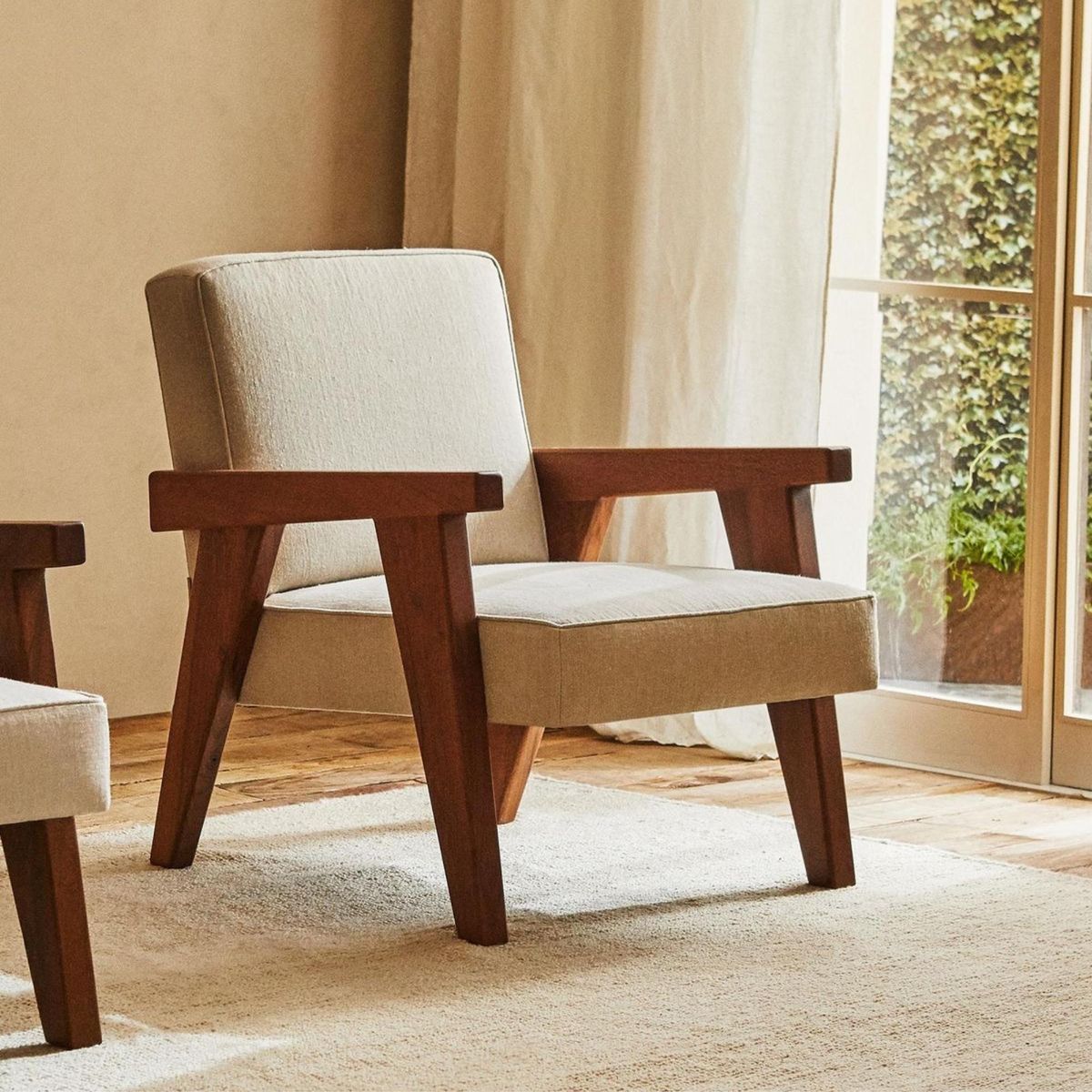 GENERICO - Butaca Amelia 1 cuerpo Beige Decoban Hogar