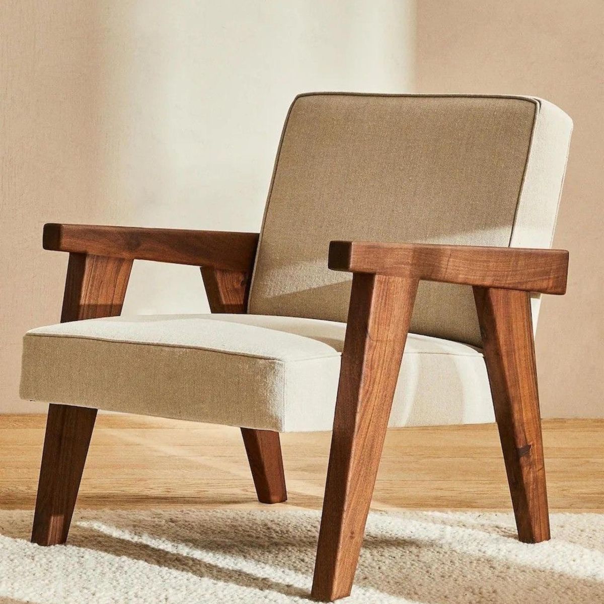 GENERICO - Butaca Amelia 1 cuerpo Beige Decoban Hogar