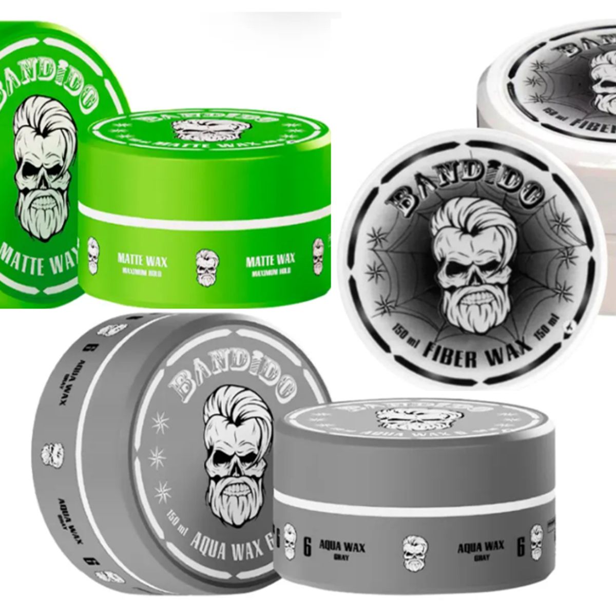 GENERICO - Pack 3 Bandido Cera para el cabello