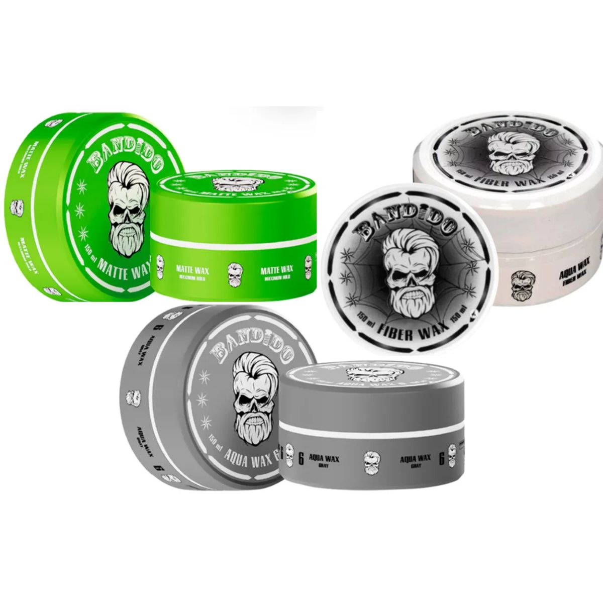 GENERICO - Pack 3 Bandido Cera para el cabello