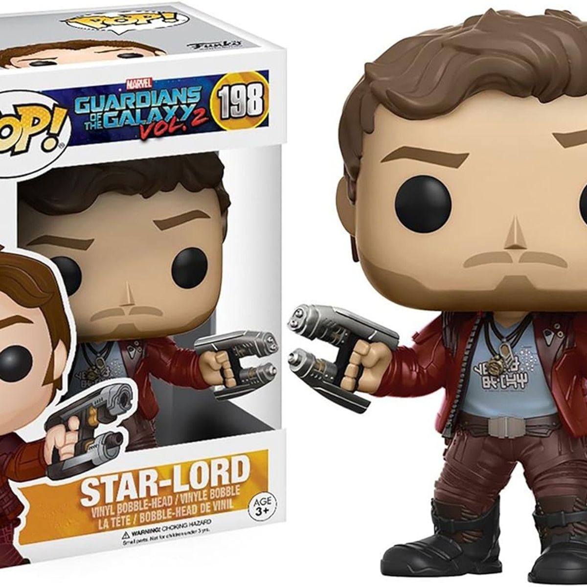 FUNKO - Pop Star Lord 198 Guardianes de la Galaxia