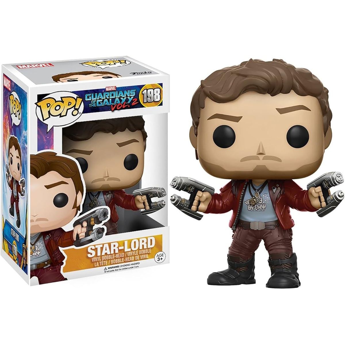 FUNKO - Pop Star Lord 198 Guardianes de la Galaxia
