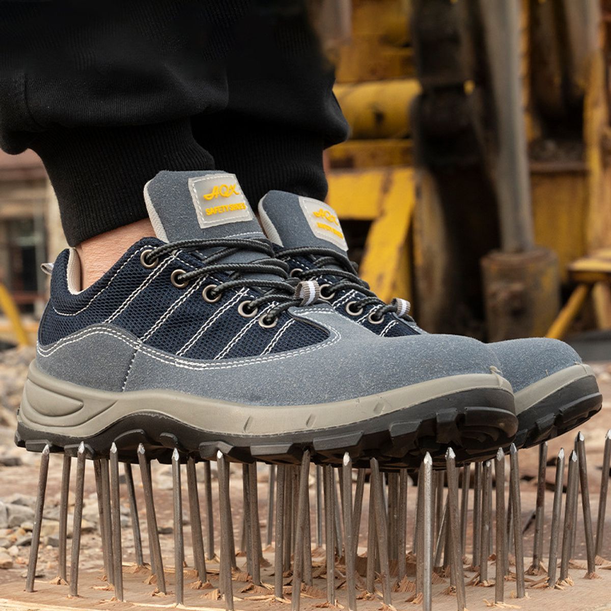 BLWOENS - Zapatos de trabajo de Seguridad para hombres - Azul