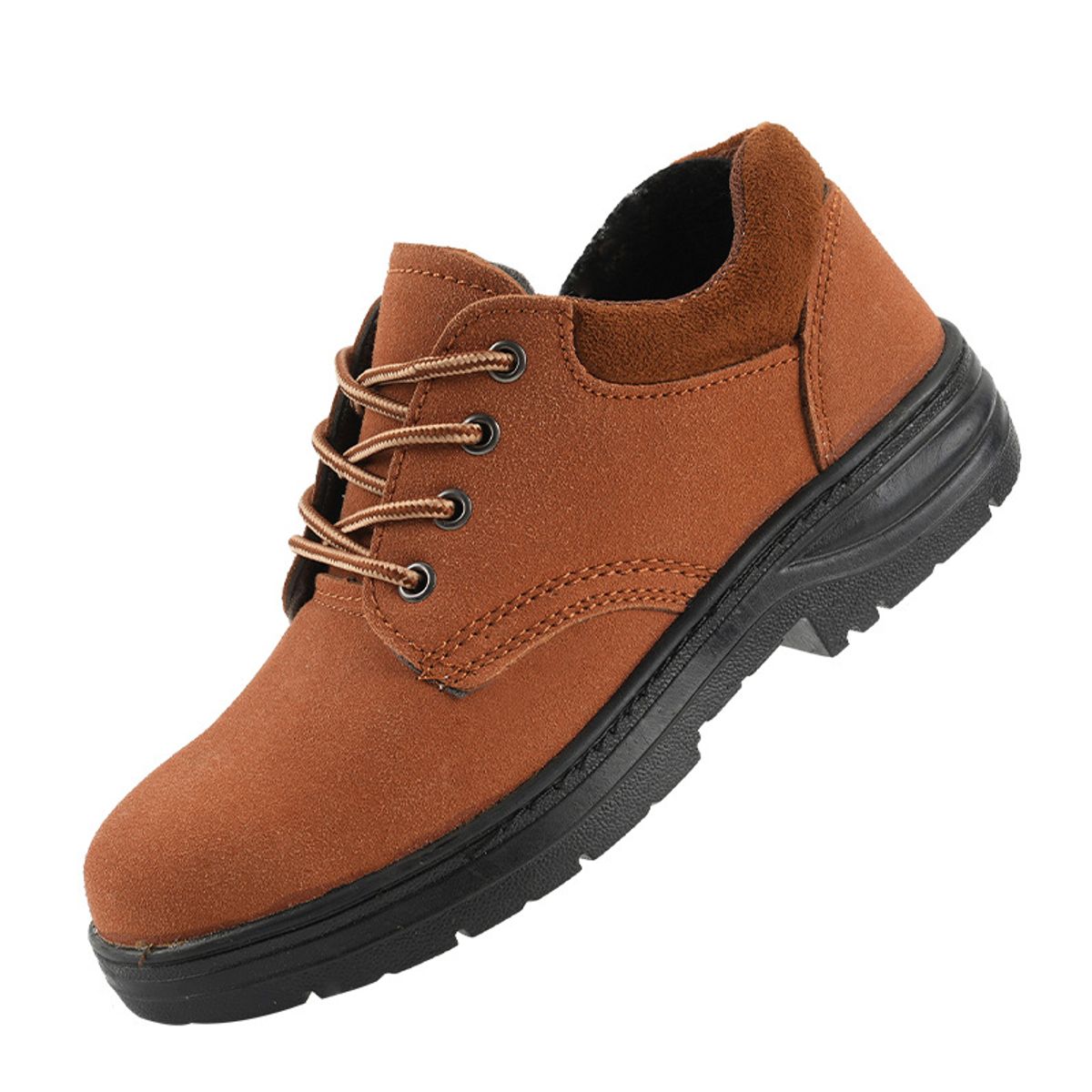 BLWOENS - Zapatos de trabajo de Seguridad para hombres - Café