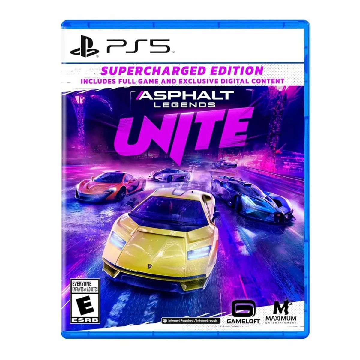 MAXIMUM GAMES - Asphalt Legends Unite Supercharged Edition  Playstation 5