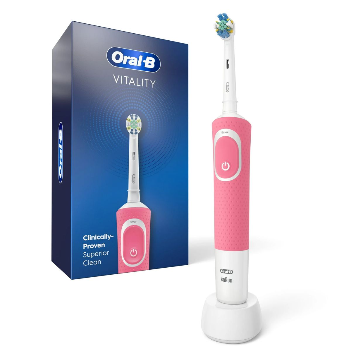 ORAL B - Cepillo dientes Oral B Vitality Rosa