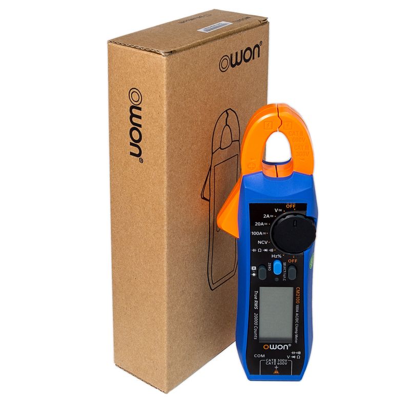 GENERICO - PINZA AMPERIMETRICA OWON CM2100 TRUE RMS ACDC