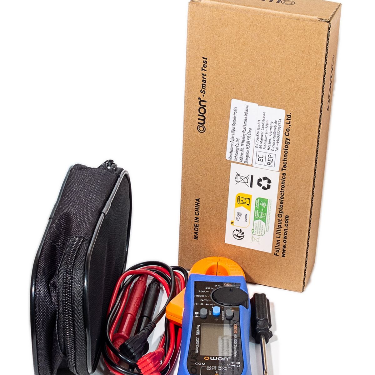 GENERICO - PINZA AMPERIMETRICA OWON CM2100 TRUE RMS ACDC