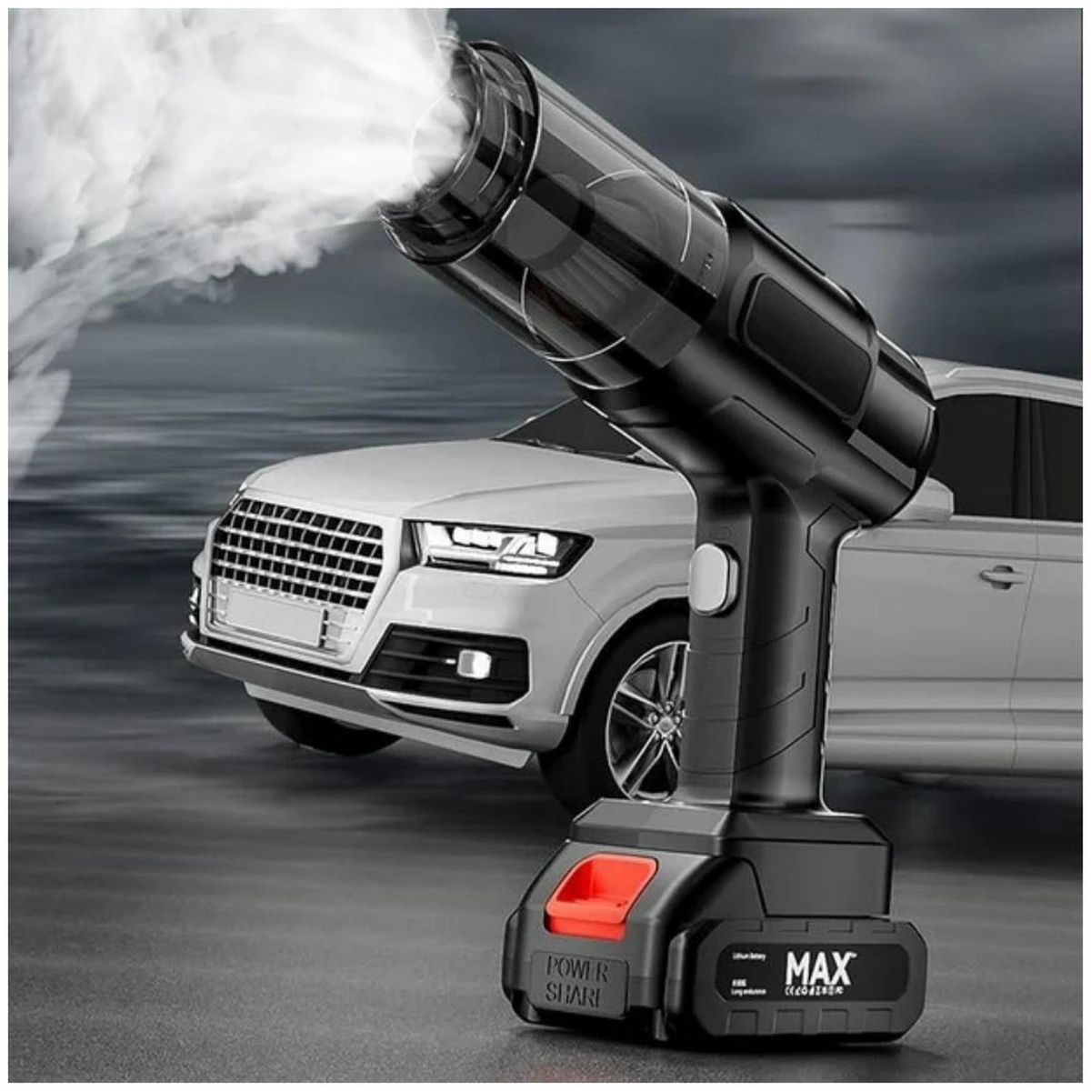 GENERICO - Aspiradora Sopladora Portátil Recargable Multiusos 2 en 1 120W